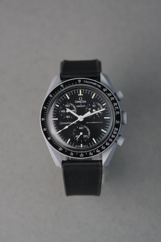 MoonSwatch Moon Sailcloth FKM Rubber Strap