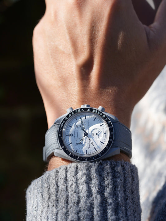 MoonSwatch Rubber Curved End Strap — Fits All Models