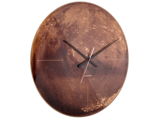 Karlsson Mars Wall Clock – Mirror Glass Design