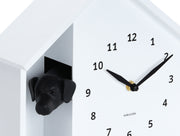 Man's Best Friend – Wall Clock – White