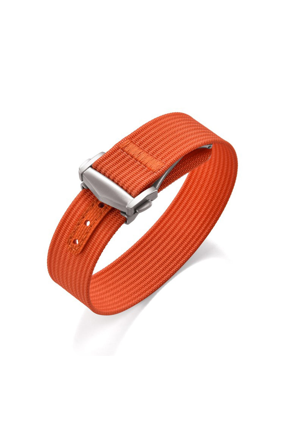 Nylon Strap with FKM Reinforced Notches - Deployant Clasp 18mm-22mm