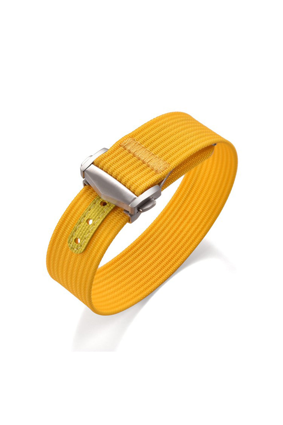 Nylon Strap with FKM Reinforced Notches - Deployant Clasp 18mm-22mm