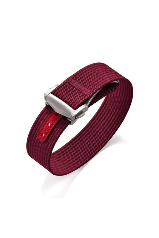 Nylon Strap with FKM Reinforced Notches - Deployant Clasp 18mm-22mm
