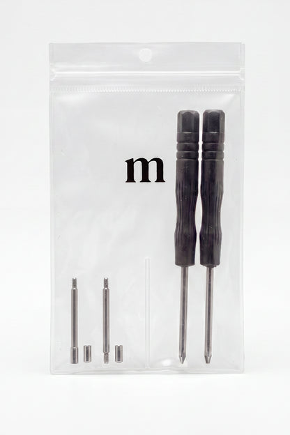 Monocoque Screw Pin Kit — Replacement Strap Pins & Tools