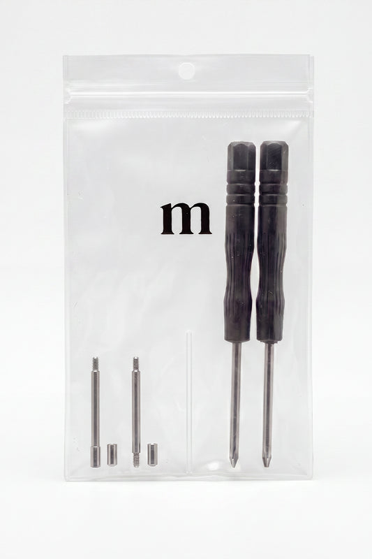 Monocoque Screw Pin Kit — Replacement Strap Pins & Tools