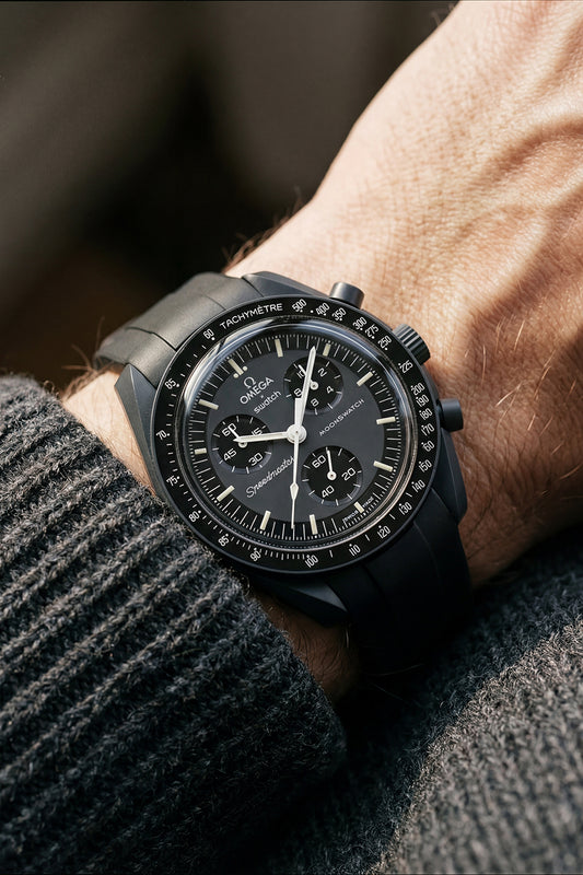 MoonSwatch FKM Curved Rubber Strap — Fits All Models