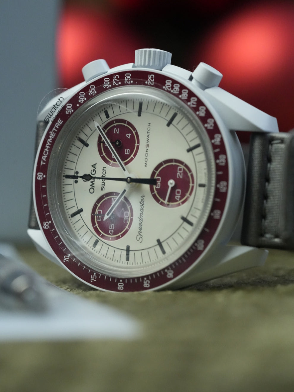 Mission To Pluto 'Flagship' Moonswatch Strap & Watch Bundle – MGB WATCHES