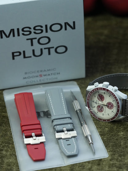 MoonSwatch Gift Set: Swatch x OMEGA Mission To Pluto Bundle