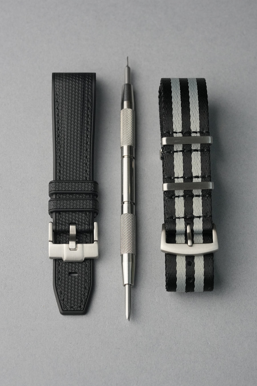 MoonSwatch Strap Bundle — Rubber, Fabric & Tool