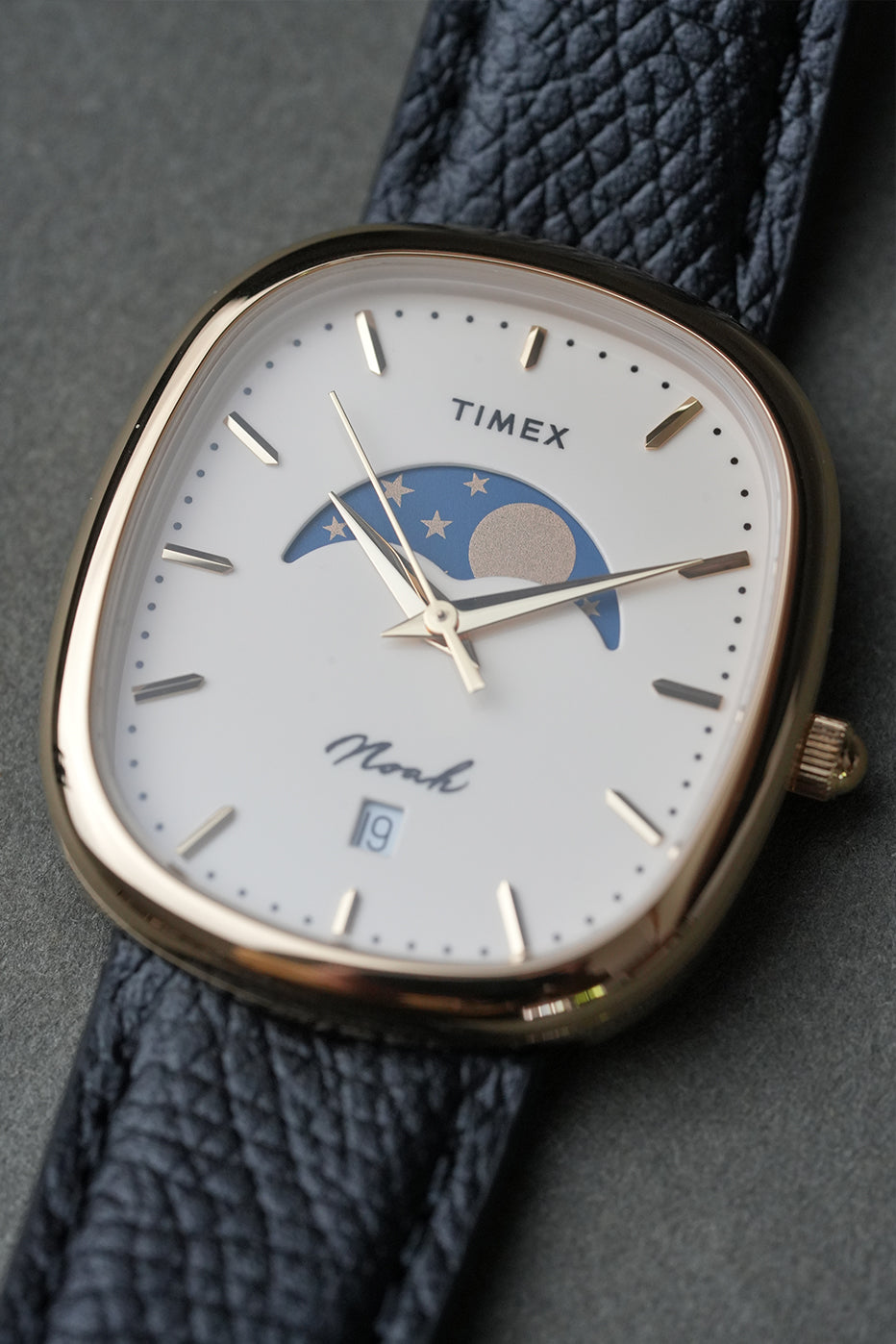 Noah x Timex Oval Moon Phase Watch