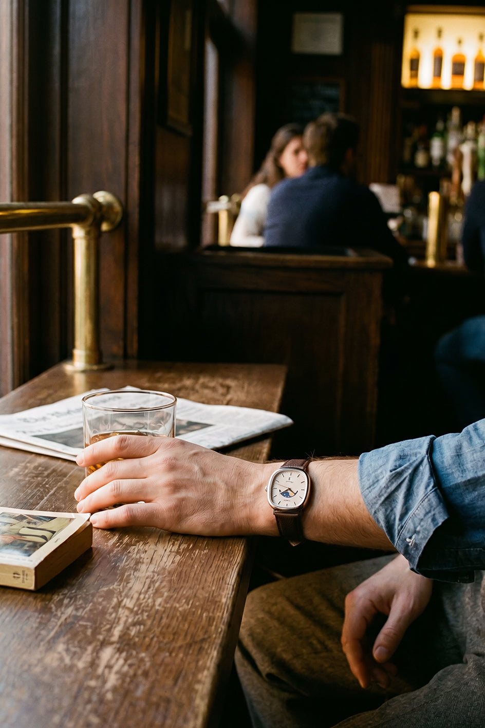 Noah x Timex Oval Moon Phase Watch