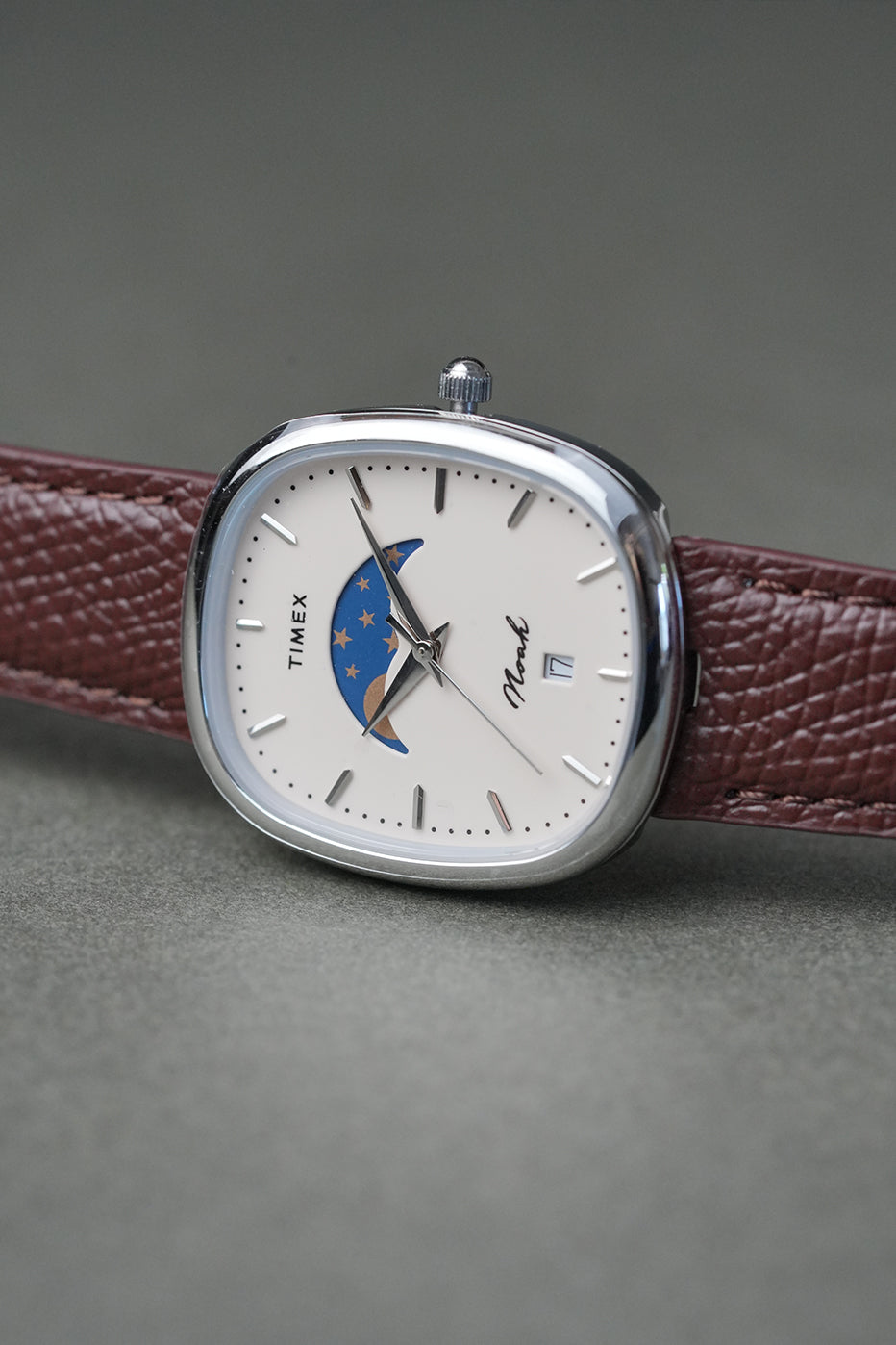 Noah x Timex Oval Moon Phase Watch