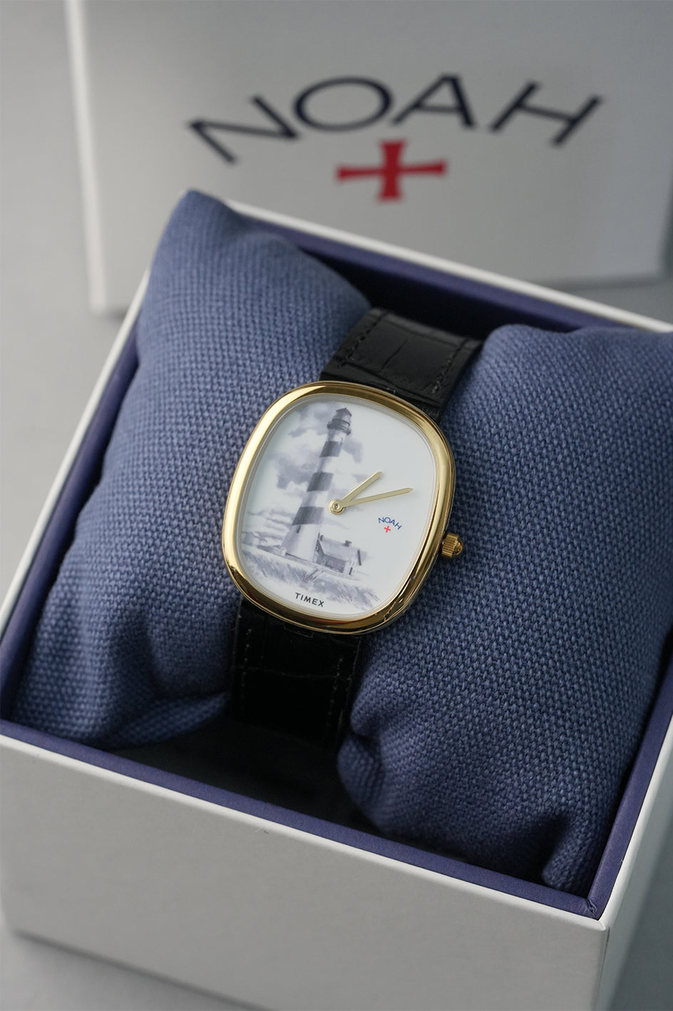 Noah x Timex Lighthouse Watch available to buy from MGBWATCHES