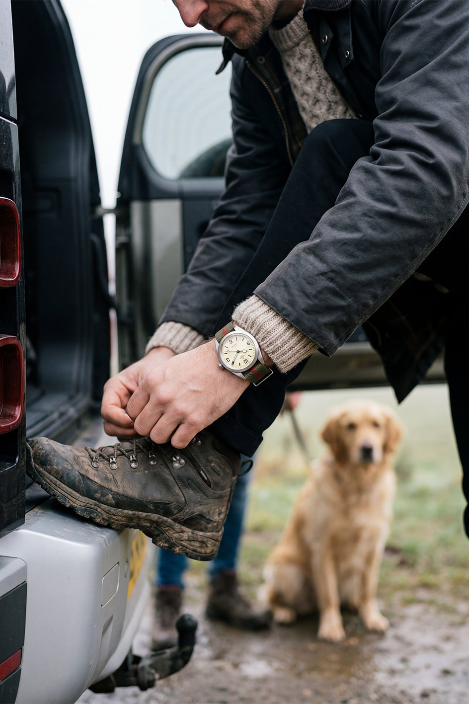 Tudor Ranger Woven Nylon Fabric NATO Strap