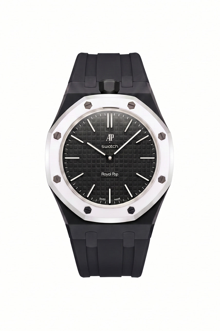 Ocho Negro Royal Pop Rubber Strap