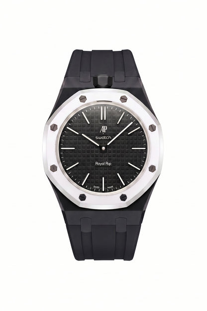 Ocho Negro Royal Pop Rubber Strap
