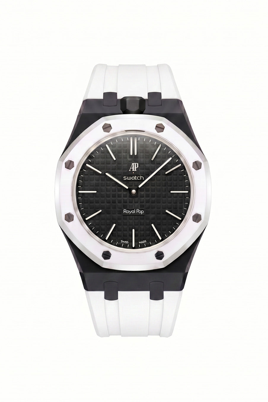 Ocho Negro Royal Pop Rubber Strap