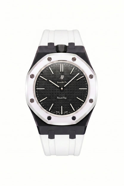 Ocho Negro Royal Pop Rubber Strap