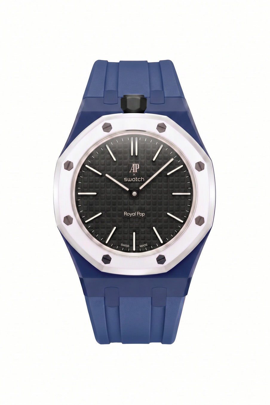 Ocho Negro Royal Pop Rubber Strap