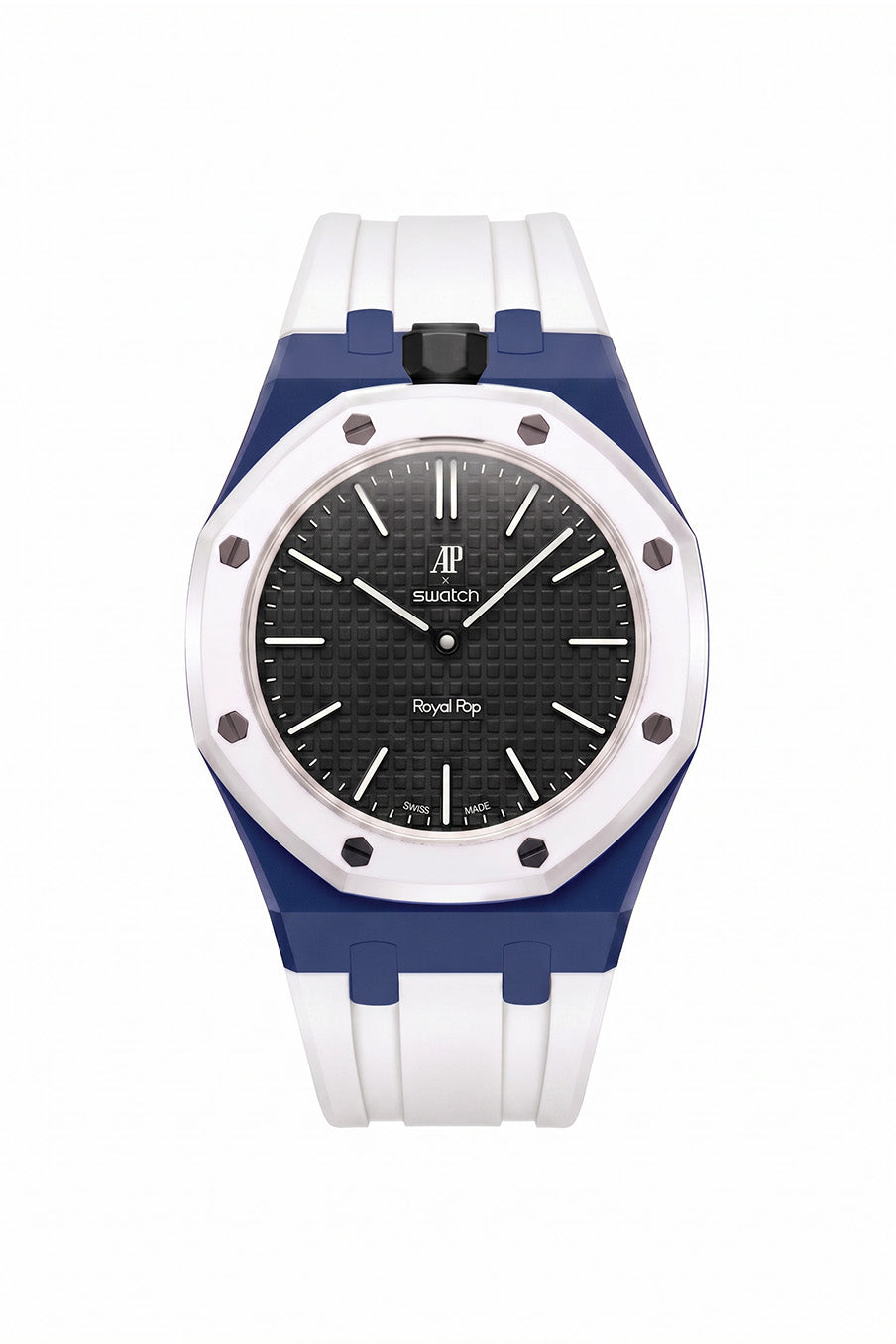 Ocho Negro Royal Pop Rubber Strap