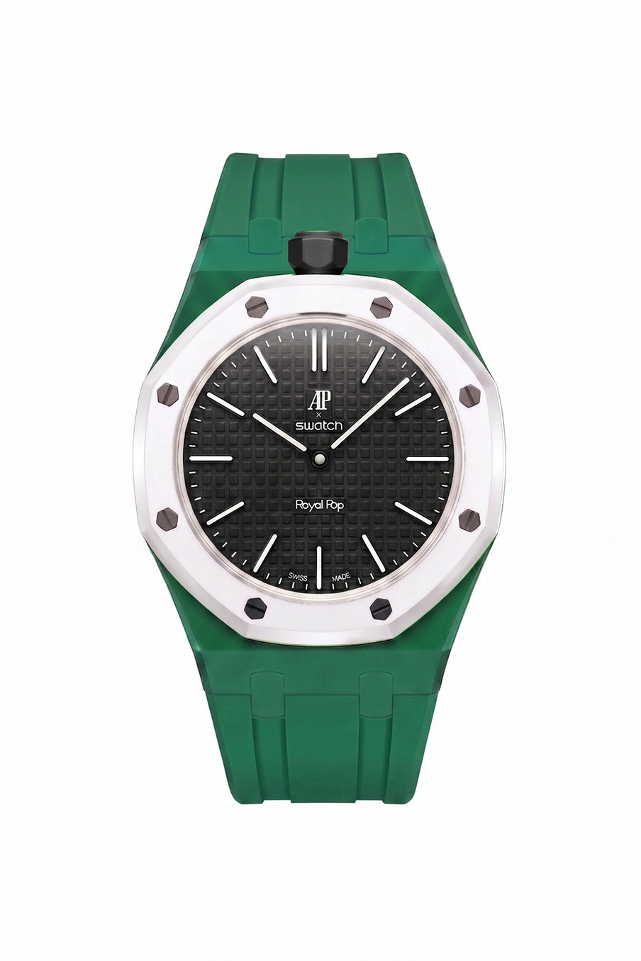 Ocho Negro Royal Pop Rubber Strap