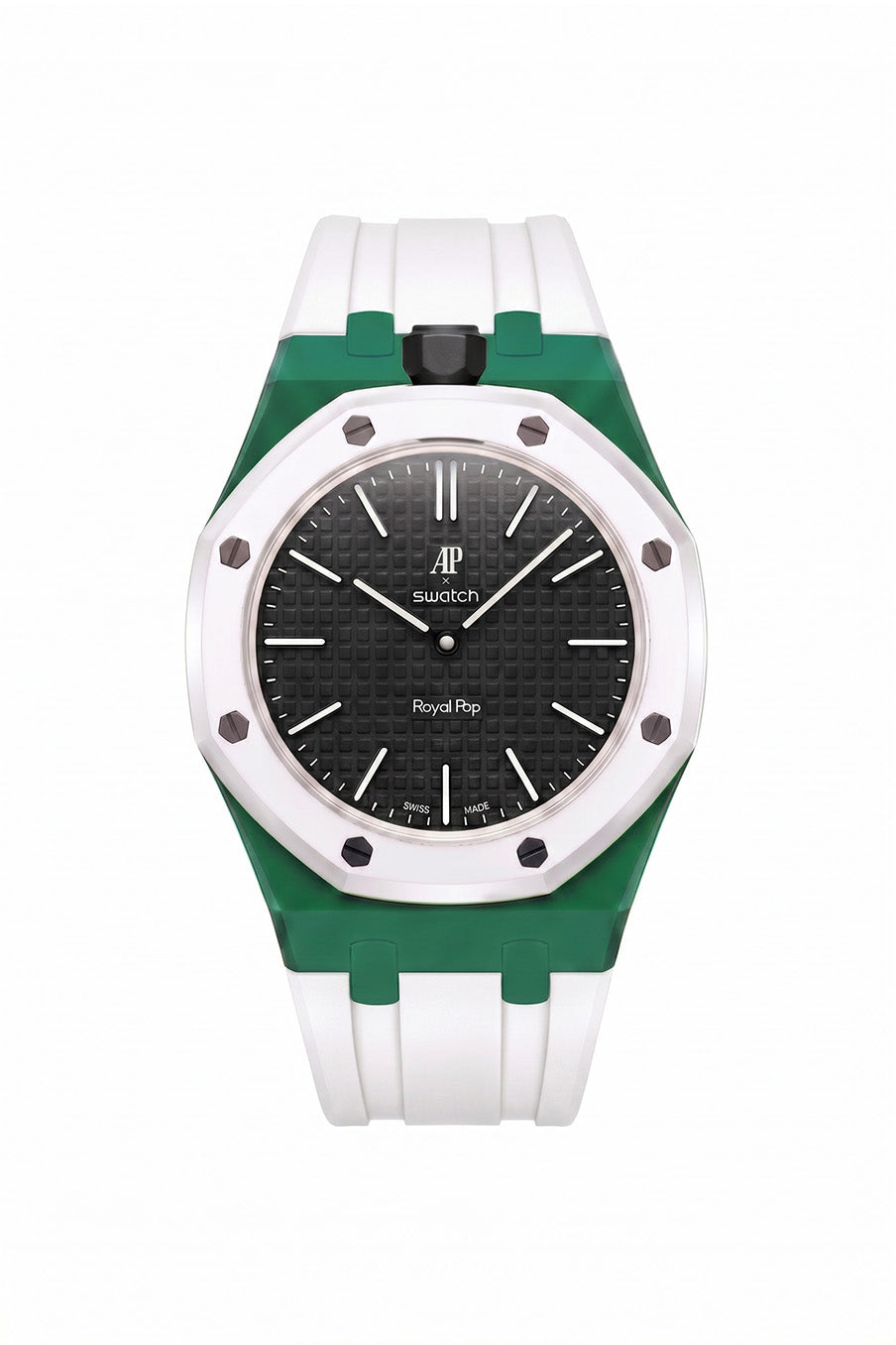 Ocho Negro Royal Pop Rubber Strap