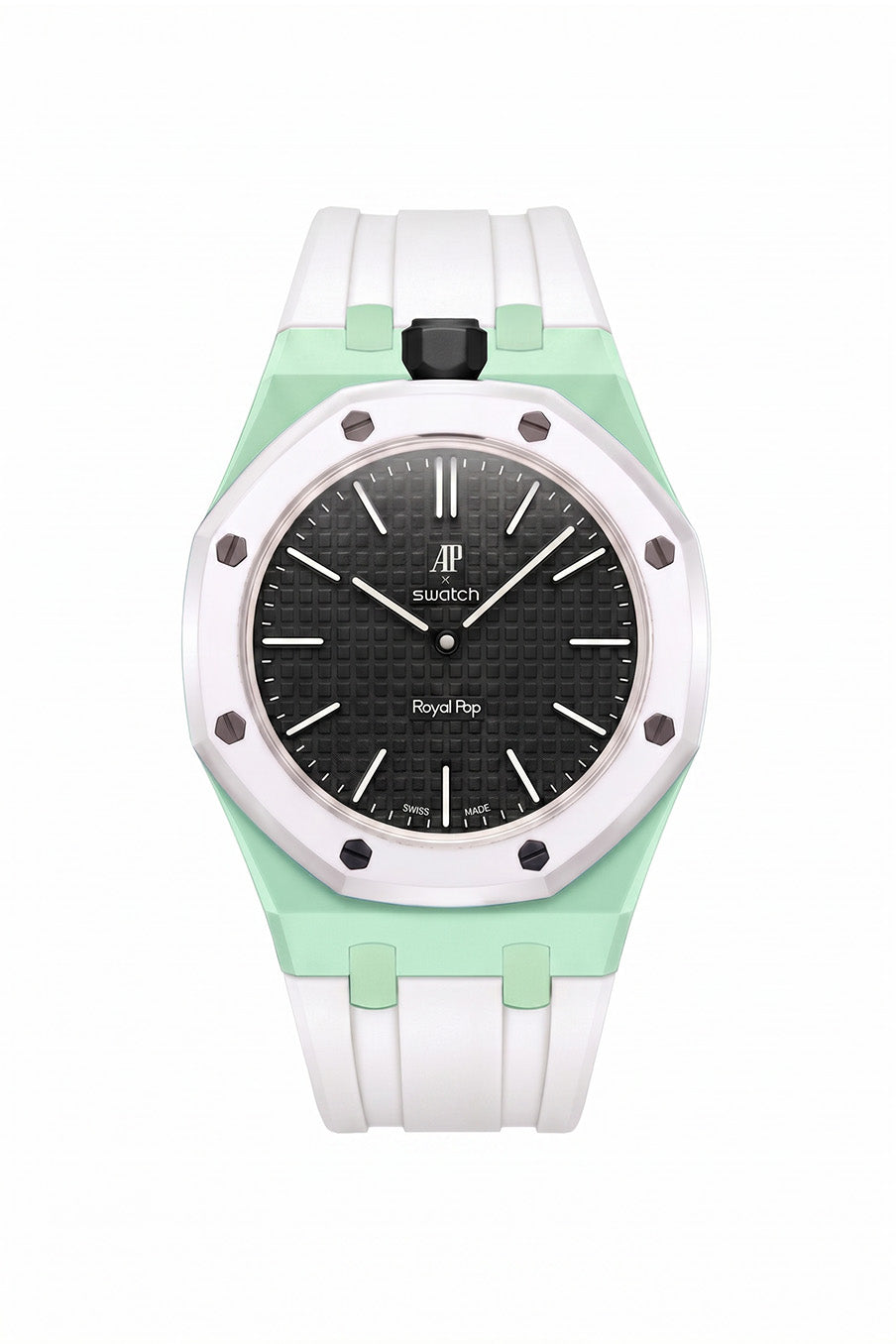 Ocho Negro Royal Pop Rubber Strap