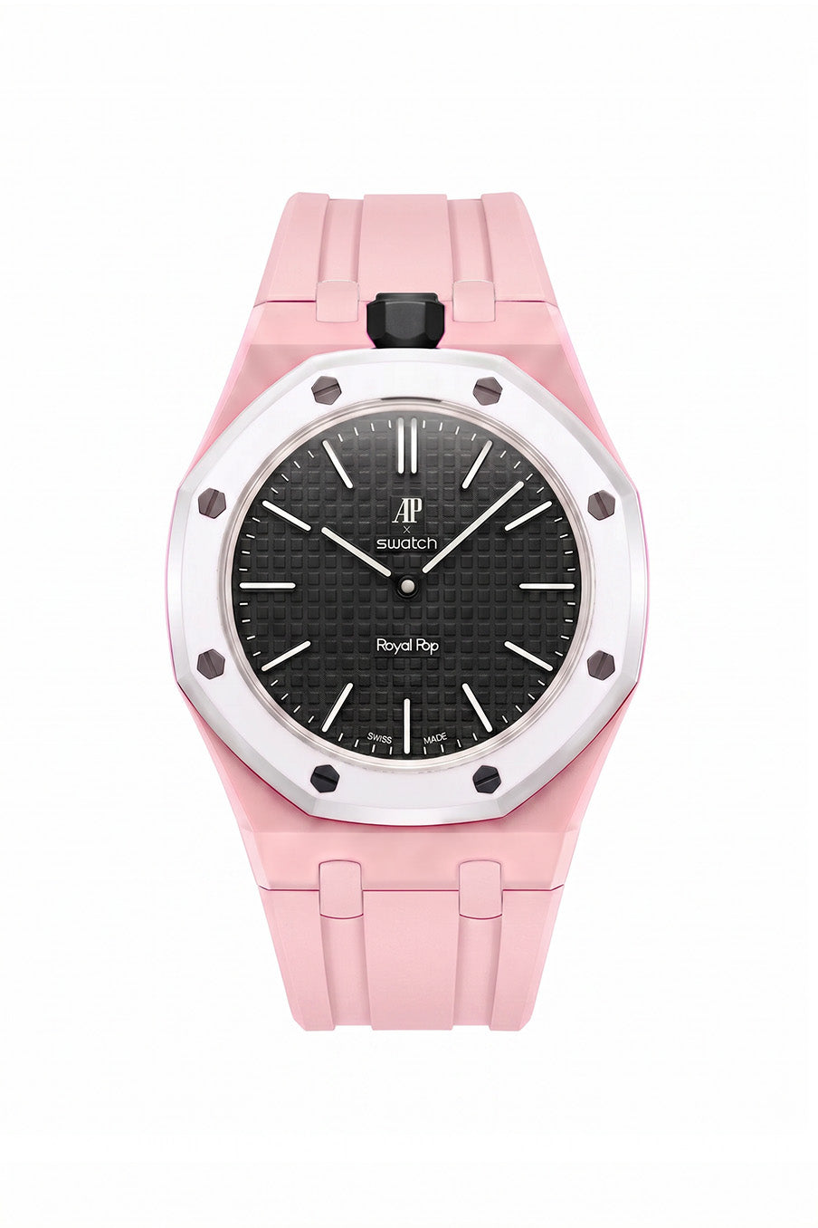 Ocho Negro Royal Pop Rubber Strap