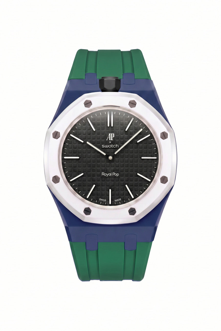 Ocho Negro Royal Pop Rubber Strap