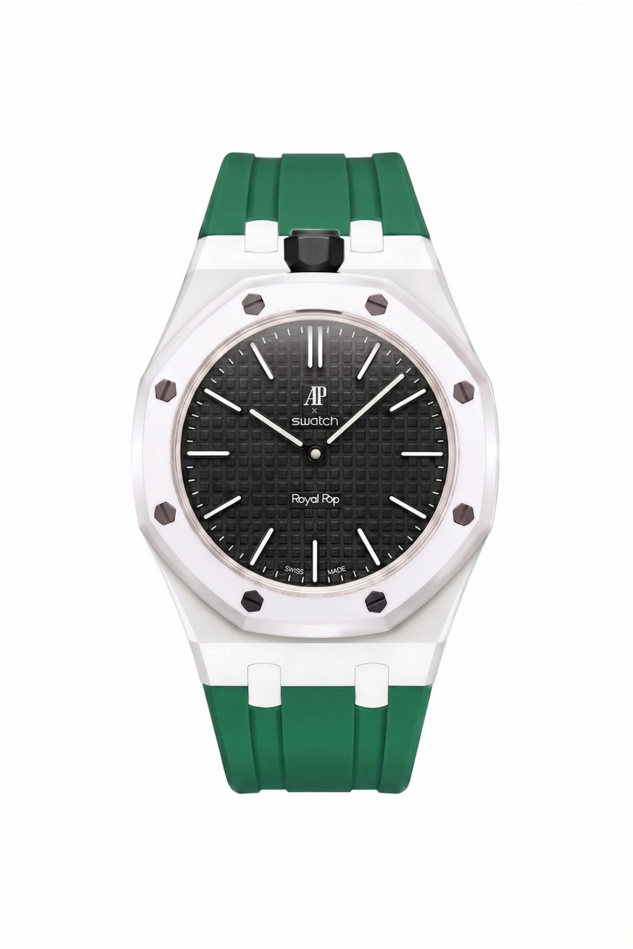 Ocho Negro Royal Pop Rubber Strap