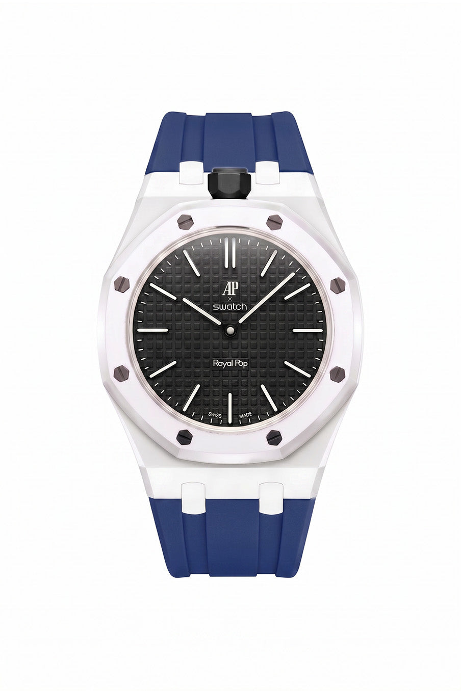 Ocho Negro Royal Pop Rubber Strap