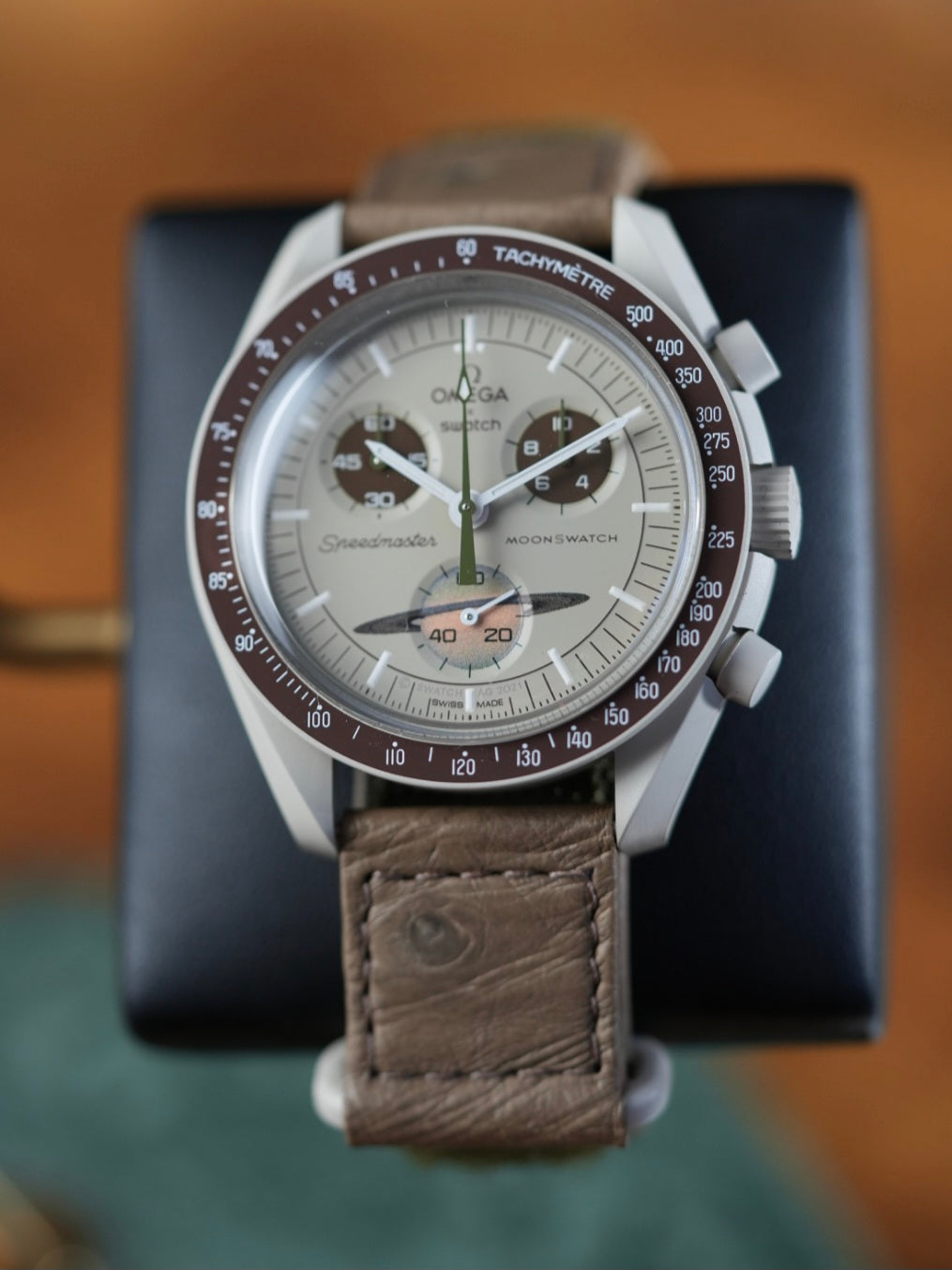 Oswatch Omega Swatch x Omega Ostrich MoonSwatch – MGB WATCHES