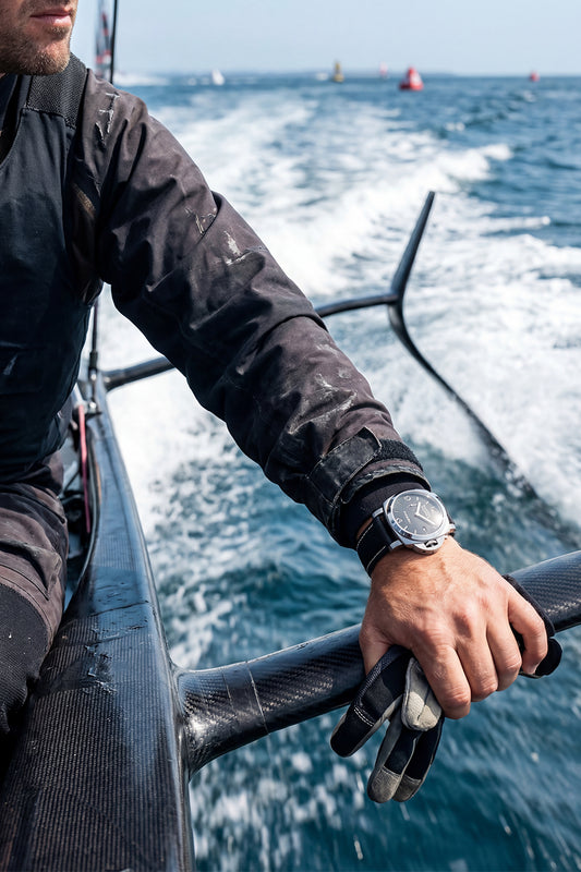 Panerai Sailcloth Strap with Deployant Clasp