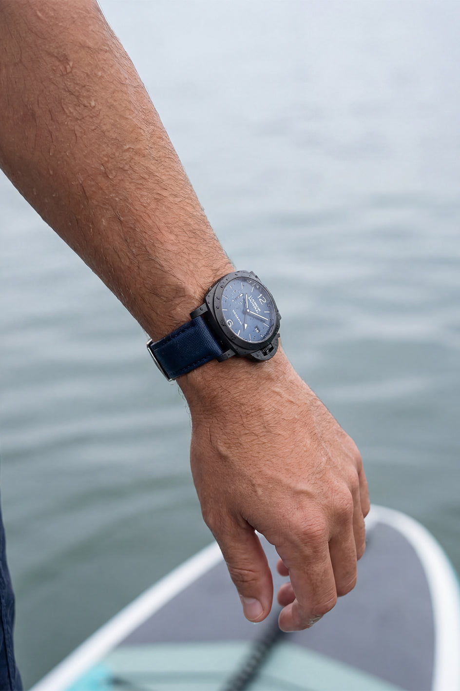 Panerai Sailcloth Strap with Deployant Clasp