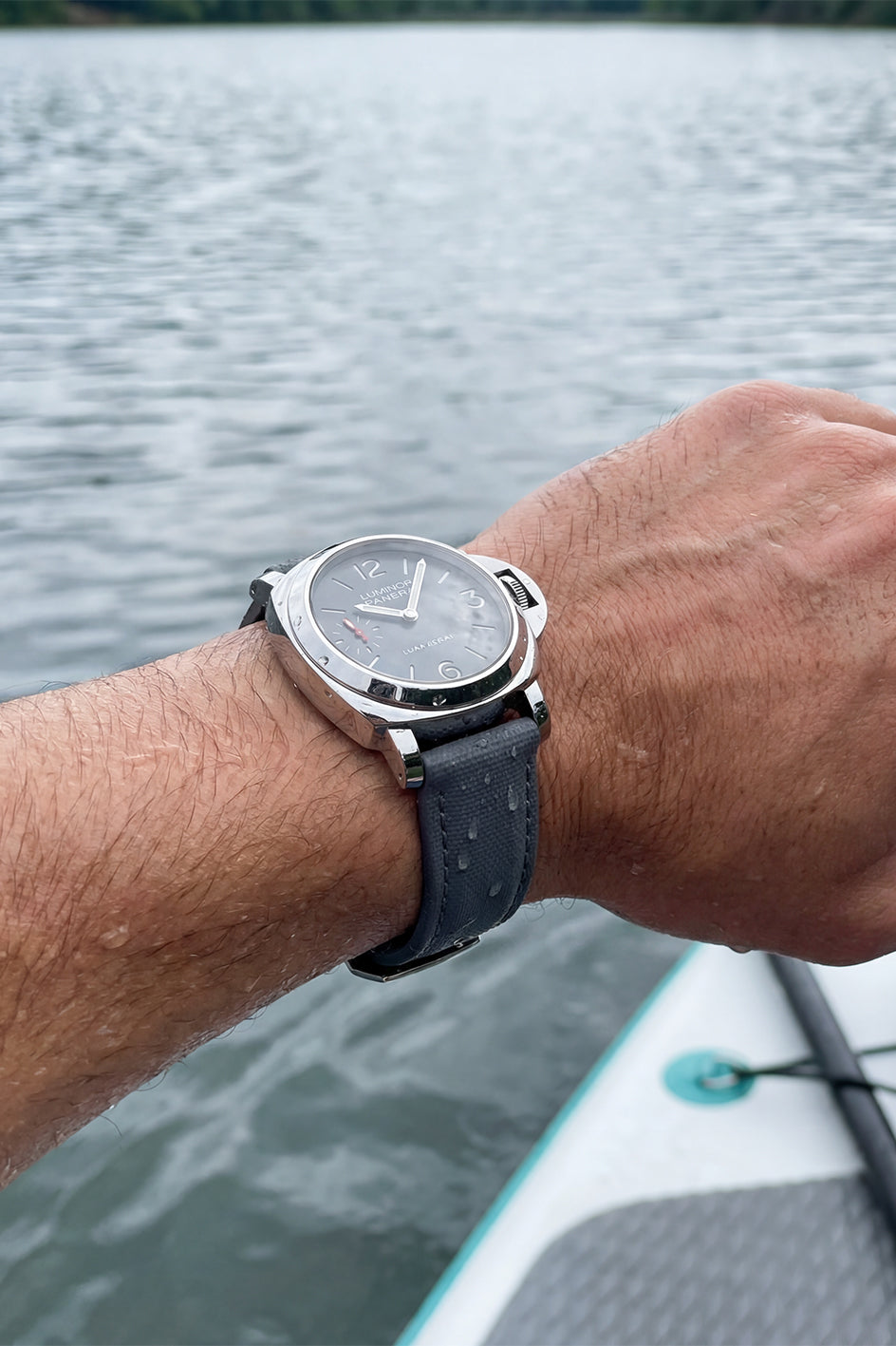 Sailcloth Strap with Deployant Clasp 18mm-22mm