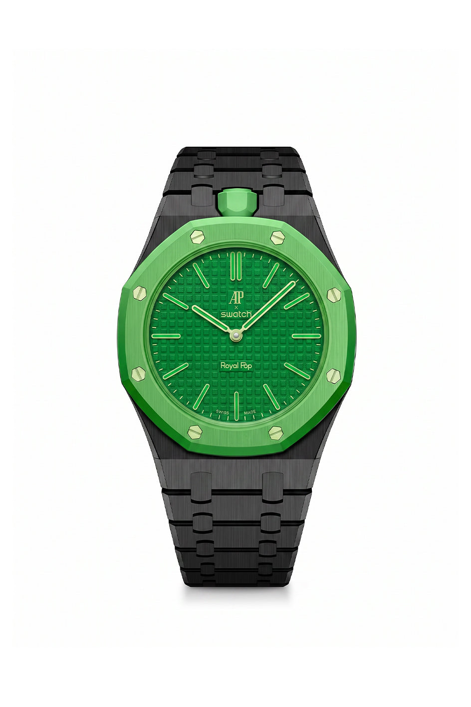 Royal Pop Bracelet – Green Eight | Stainless Steel
