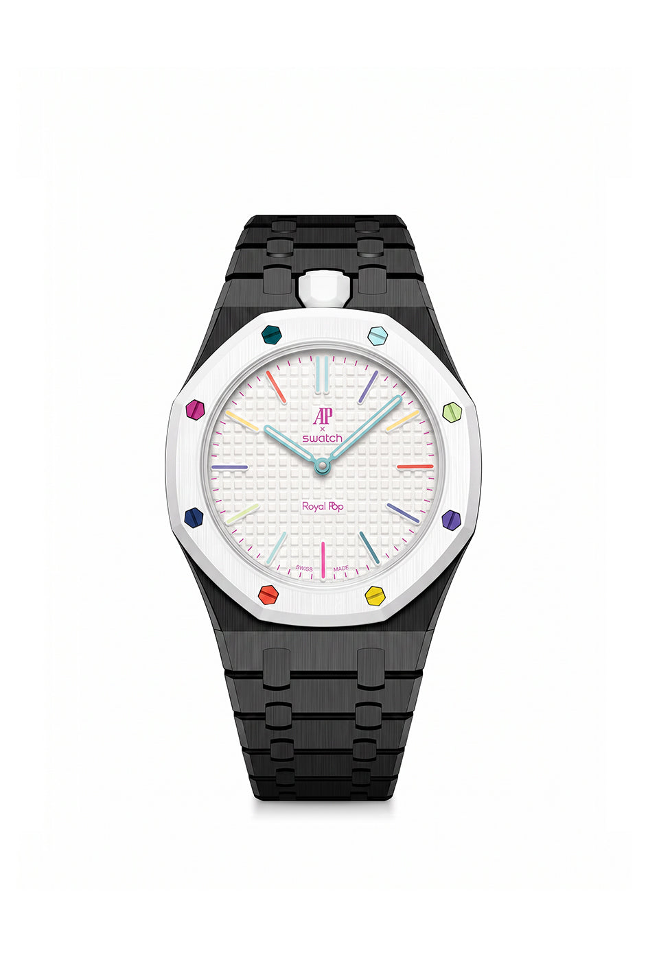 Royal Pop Bracelet – Huit Blanc | Stainless Steel