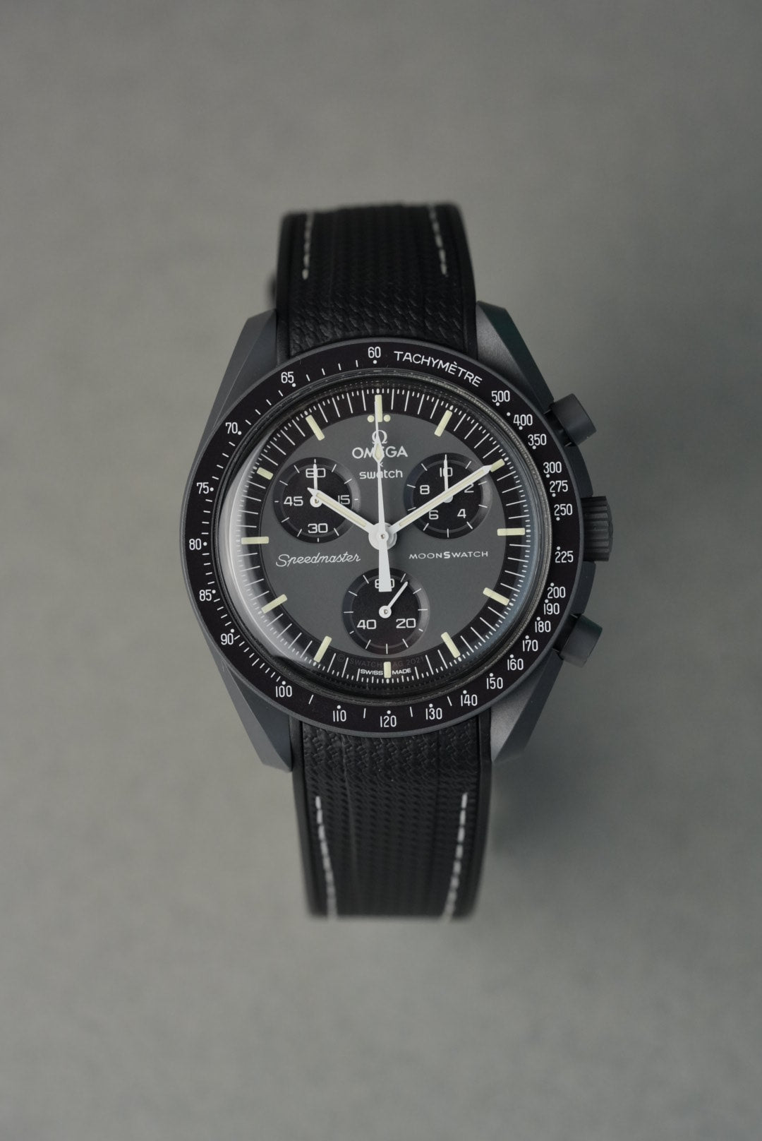 OMEGAXSWATCH Mission to Mercury ラバーストラップ Rubber Strap for Omega X Swatch MoonSwatch Mission to Mercury