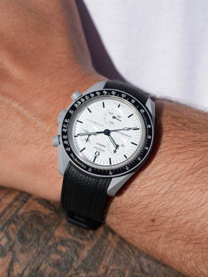 Rubber & Fabric Strap Set for Swatch x Omega MoonSwatch 1965 – Flight Qualified Edition