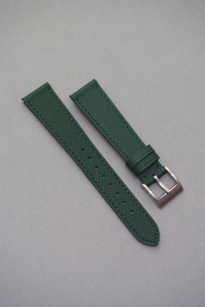 Saffiano Leather Watch Strap – 18mm to 22mm