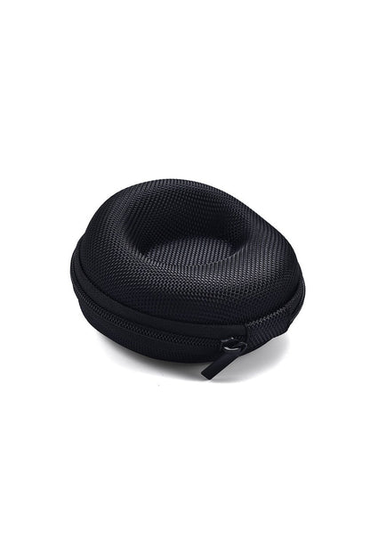 Black watch case on a white background