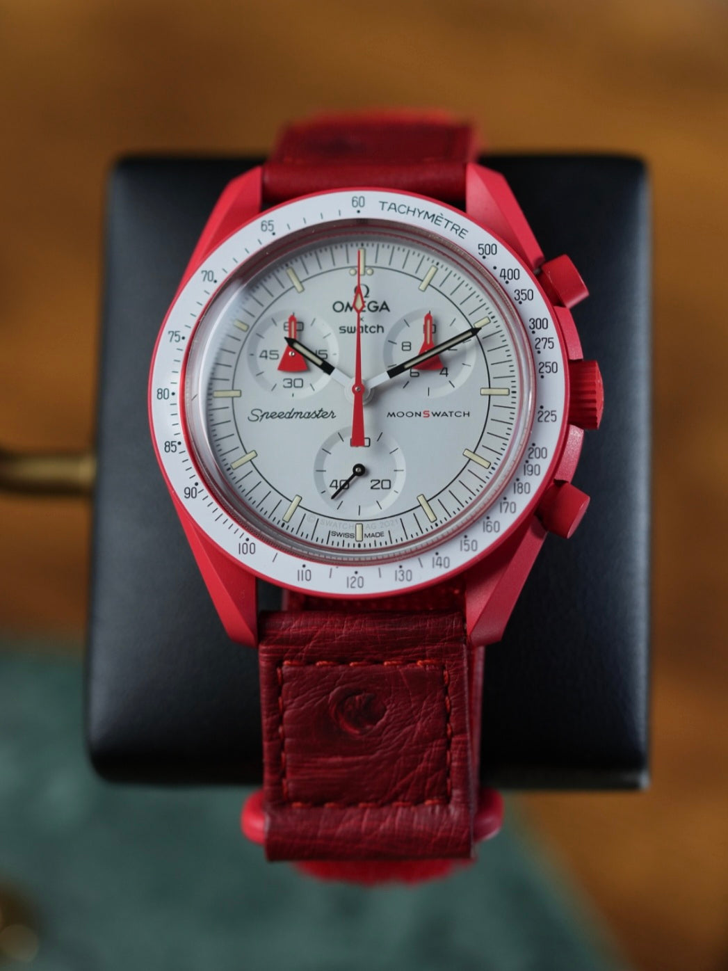 Oswatch Omega Swatch x Omega Ostrich MoonSwatch – MGB WATCHES