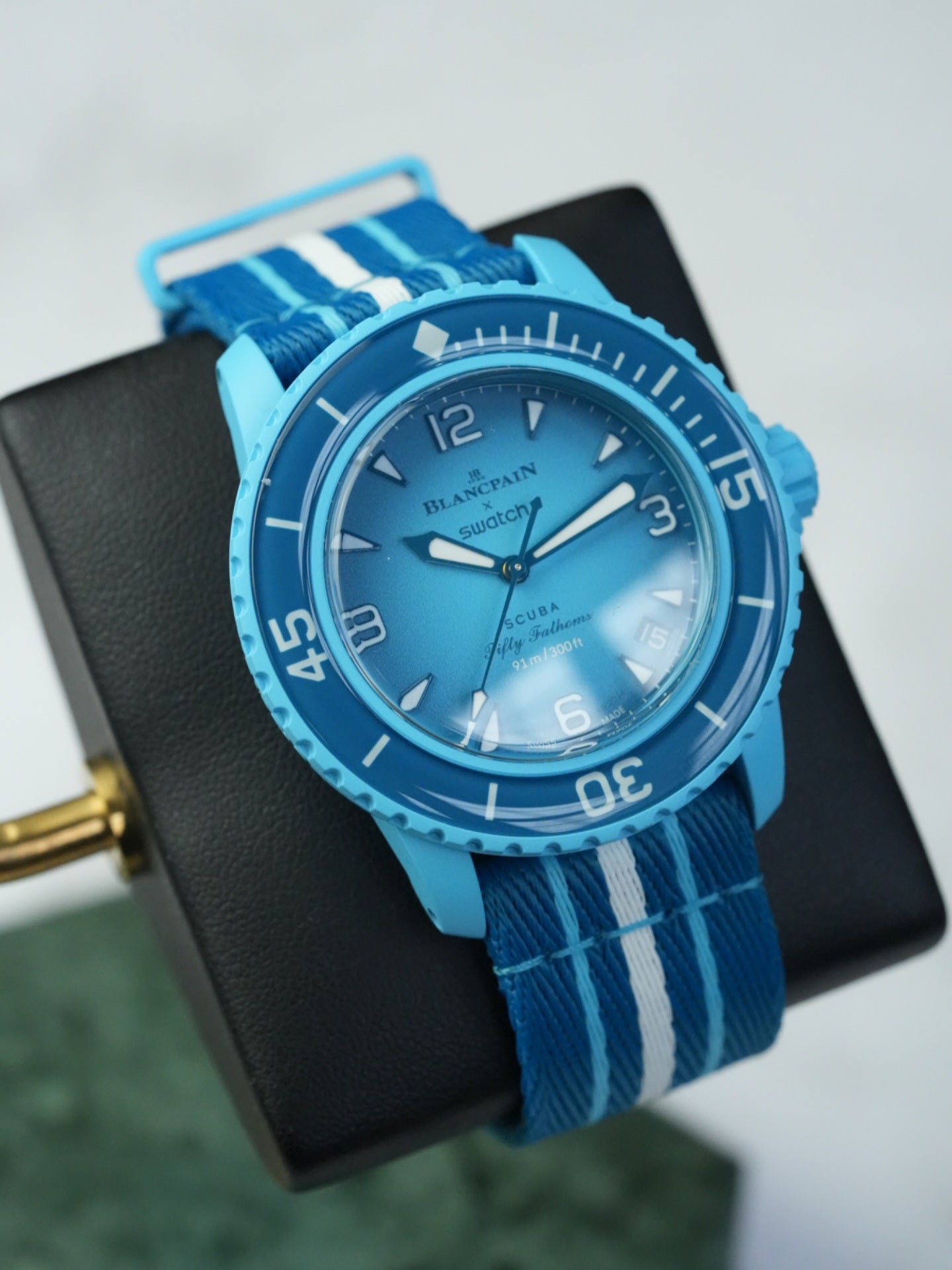 Blancpain X Swatch Fifty Fathoms Scuba Collection: Blue Lagoon