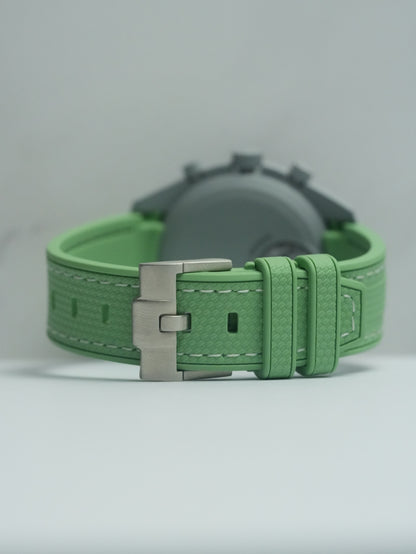 Omega X Swatch EarthPhase MoonSwatch Strap: Green