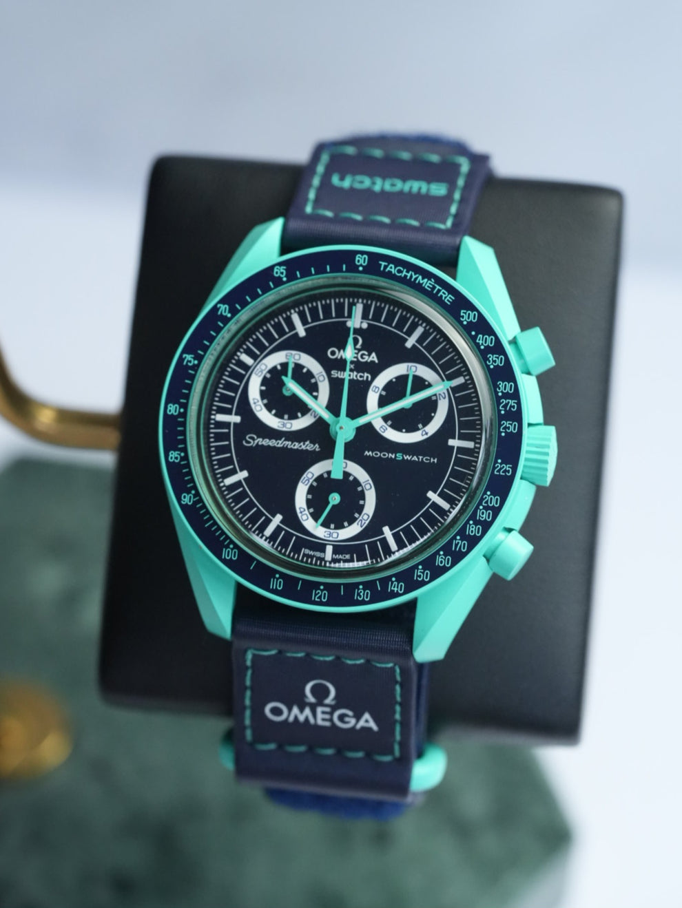 Omega X Swatch MoonSwatch Collection: Mission on Earth - Polar Lights ...