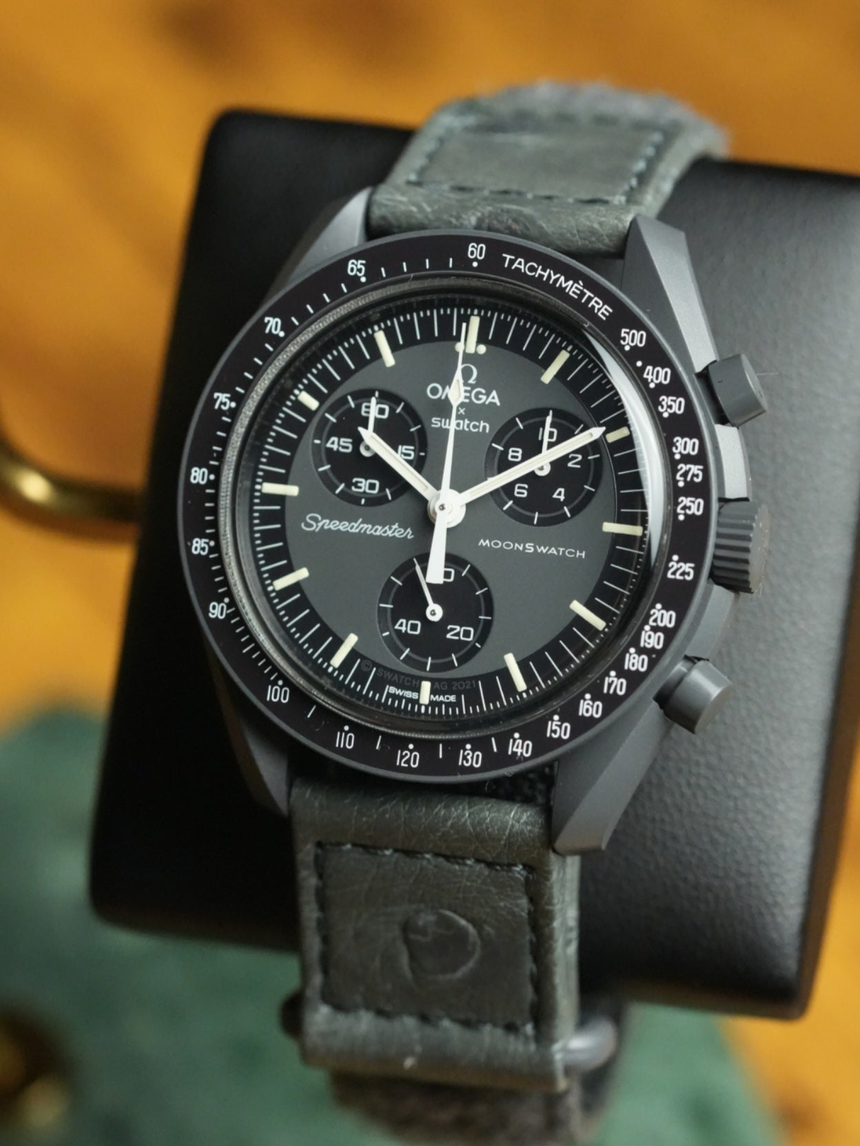 Oswatch Omega Swatch x Omega Ostrich MoonSwatch – MGB WATCHES