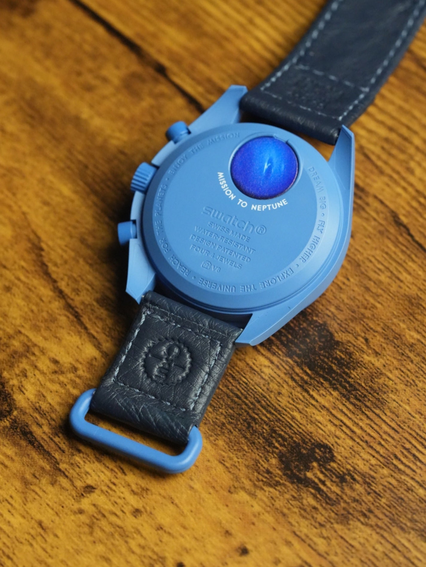 Omega X Swatch MoonSwatch Collection: Ostrich Neptune