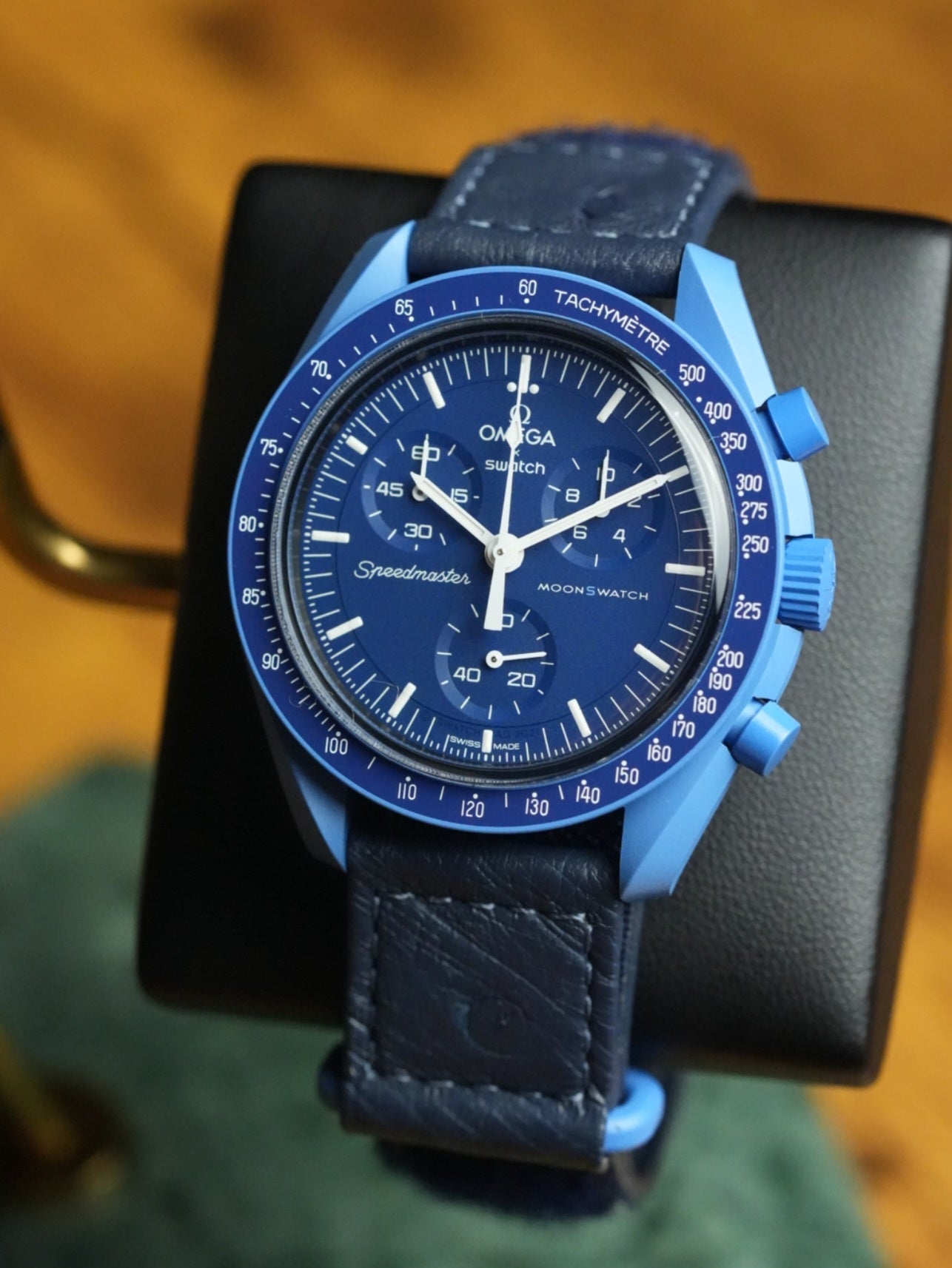 Omega X Swatch MoonSwatch Collection: Ostrich Neptune