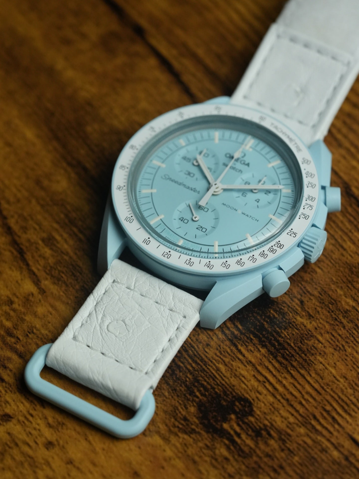 Omega X Swatch MoonSwatch Collection: Ostrich Uranus – MGB WATCHES