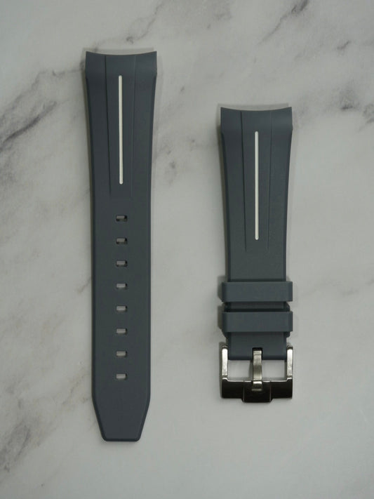 Rubber Strap for Blancpain X Swatch Antarctic Ocean